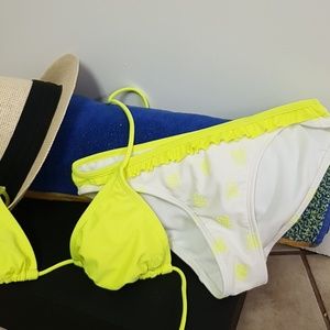 OP Neon Skull Bikini
